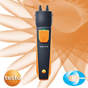 Testo 510 i Manomètre différentiel avec commande Smartphone de Corame