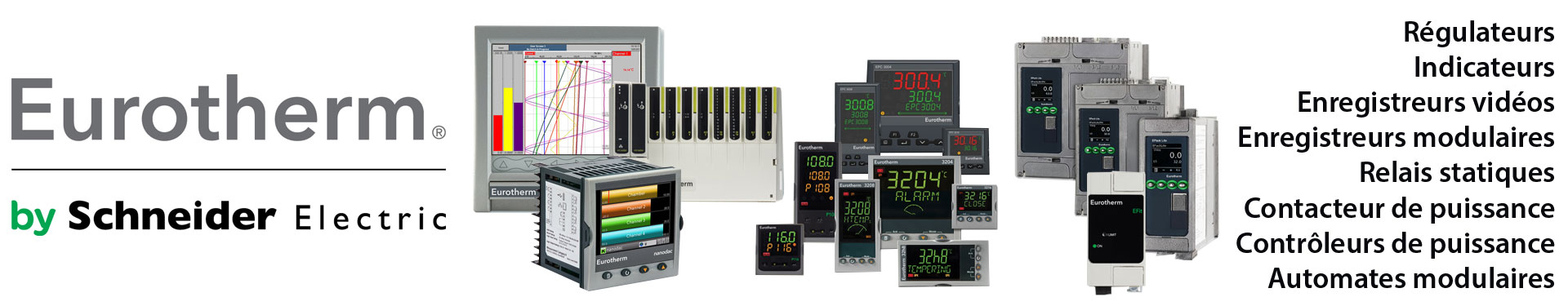 Produits Eurotherm sélectionnés par Corame