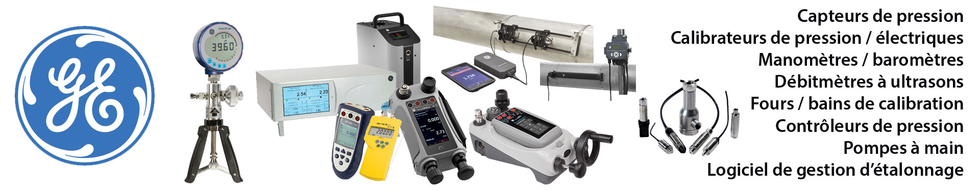 Produits GE - BAKER HUGHES - Druck sélectionnés par Corame