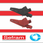 SEFRAM SA110 - Kit de 2 pinces crocodiles