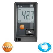 Mini-enregistreur de temp. et d'hum. HVAC- testo 174H